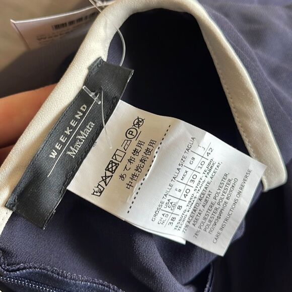 Weekend Max Mara Navy Arpa Dress - Picture 2 of 4